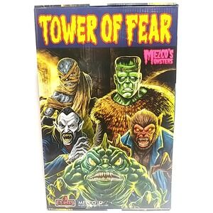 Mezco Monsters Tower Of Fear 5 Points Action Figures Deluxe Set New